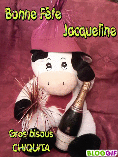 Bonne fête Jacqueline !