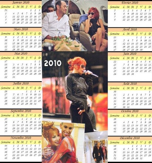 Calendriers 2010 !!!