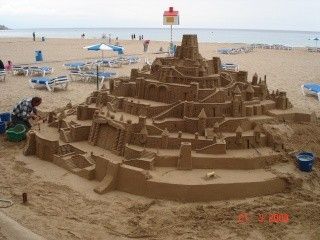 Château de sable !